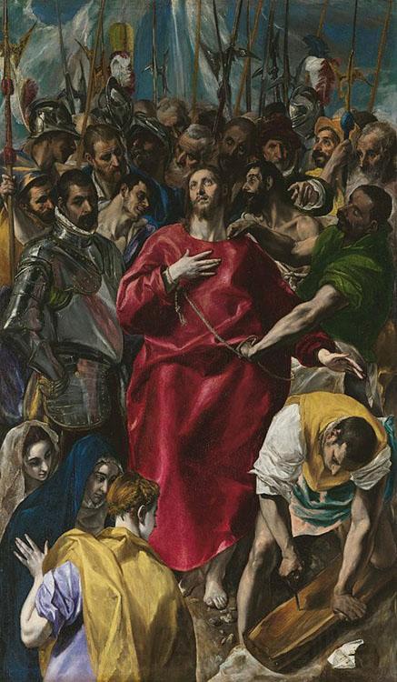 El Greco The Despoiling of Christ (mk08) Norge oil painting art